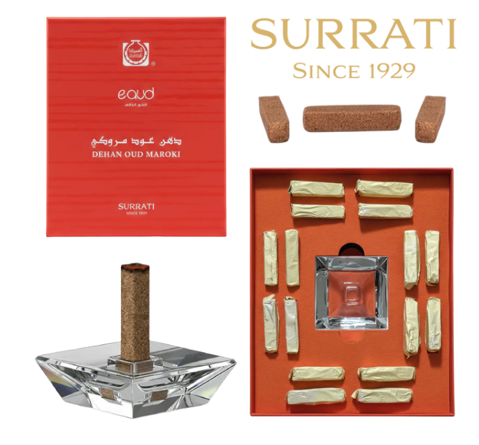 Surrati E-Oud Sticks Dehan Oud Maroki Oud 16 Sticks 75g