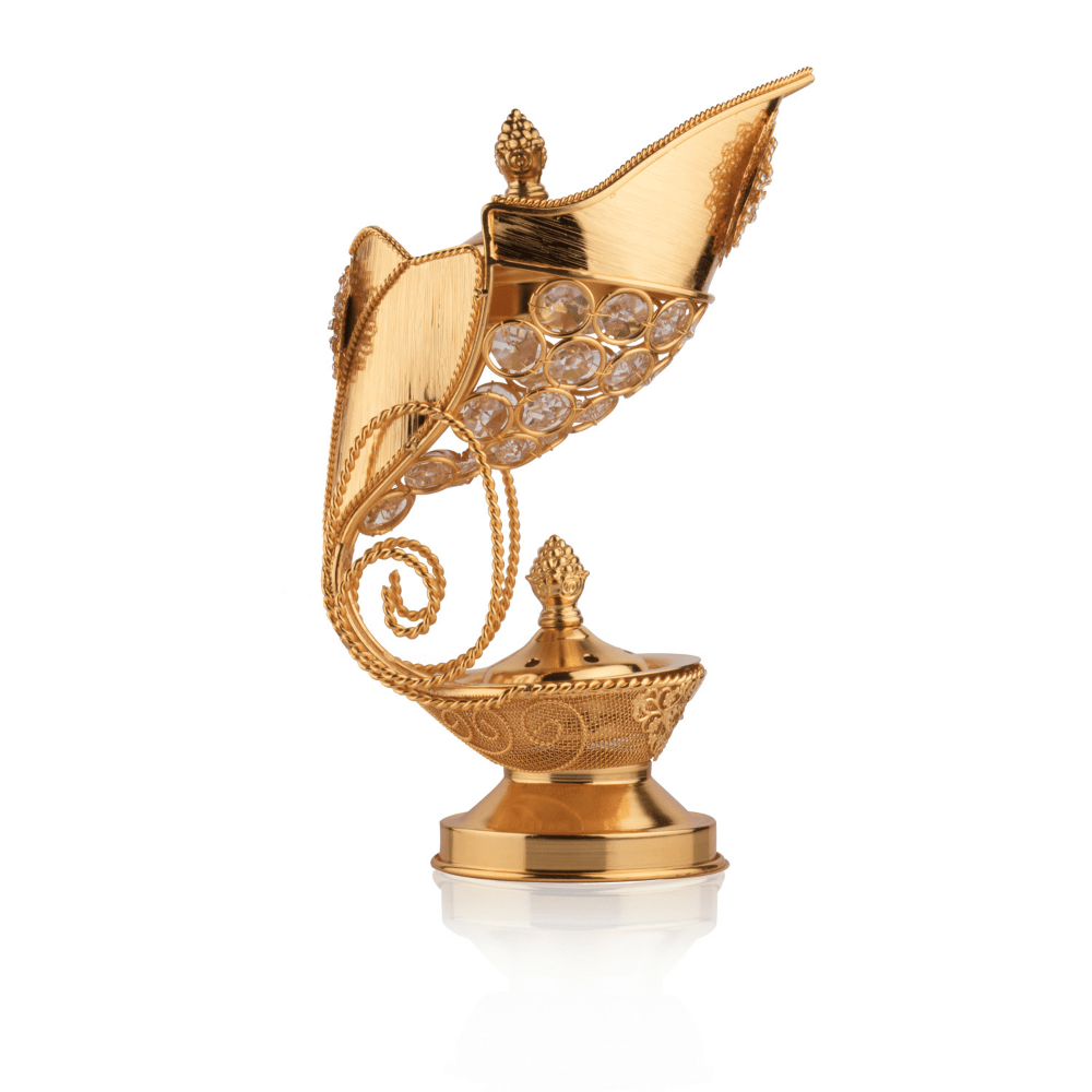Gold Bakhoor Burner