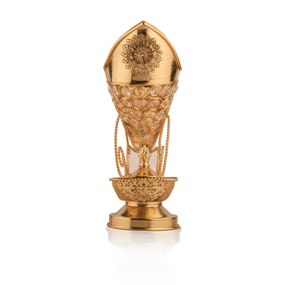 Gold Bakhoor Burner