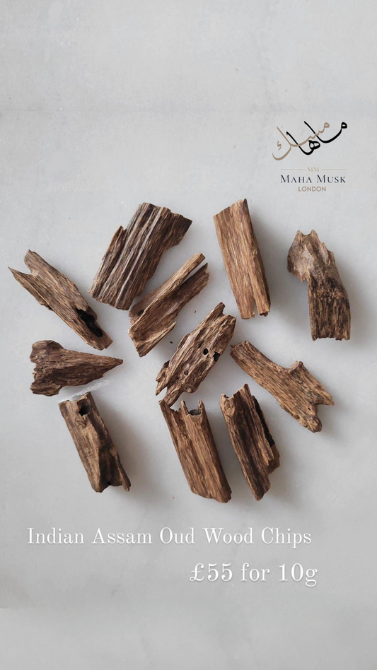 Indian Assam Oud Wood Chips