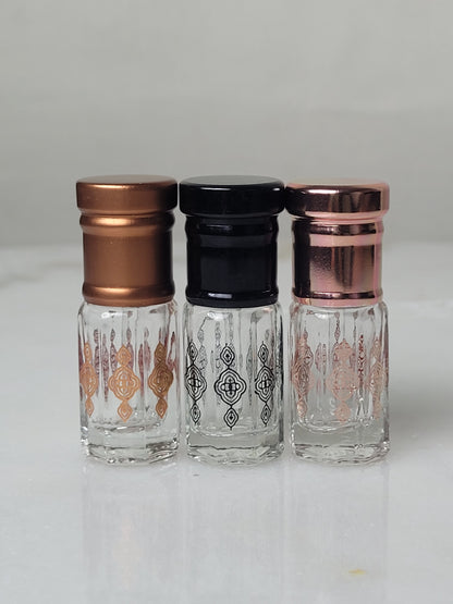 Empty 3ml Glass Bottles 1 Dozen